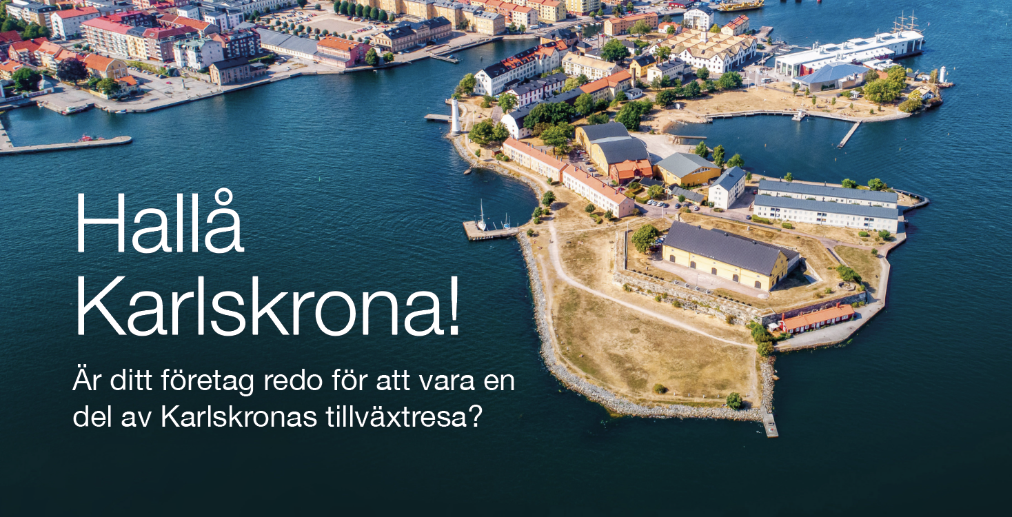 Bilden föreställer Pär Israelsson, tf VD på Destination Karlskrona.